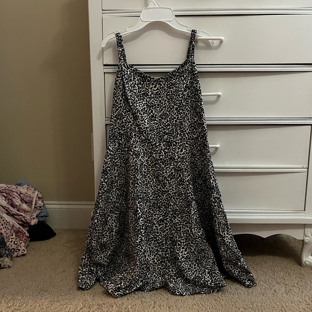 cheetah print dress!!